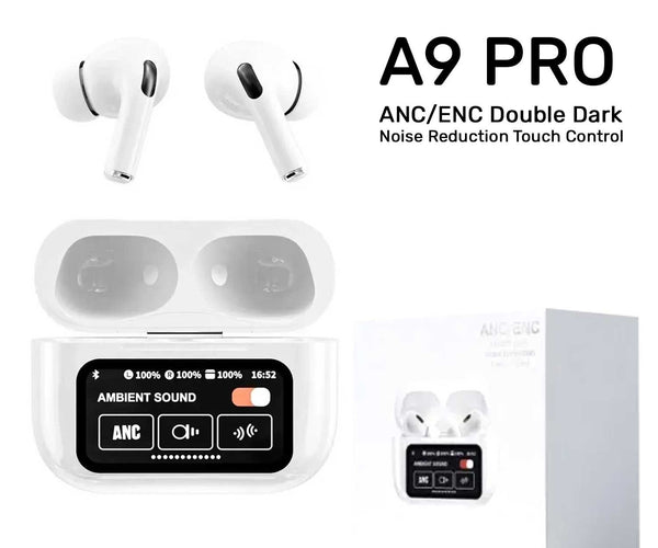 A9 Airpods Pro ANC/ENC Touch Screen Wireless Earbuds