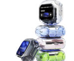 Air Max LCD Display Transparent Earbuds