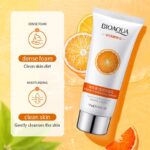 BIOAQUA Vitamin C Moisturizing Cleanser - Deep Cleansing & Brightening Facial Wash - 100g