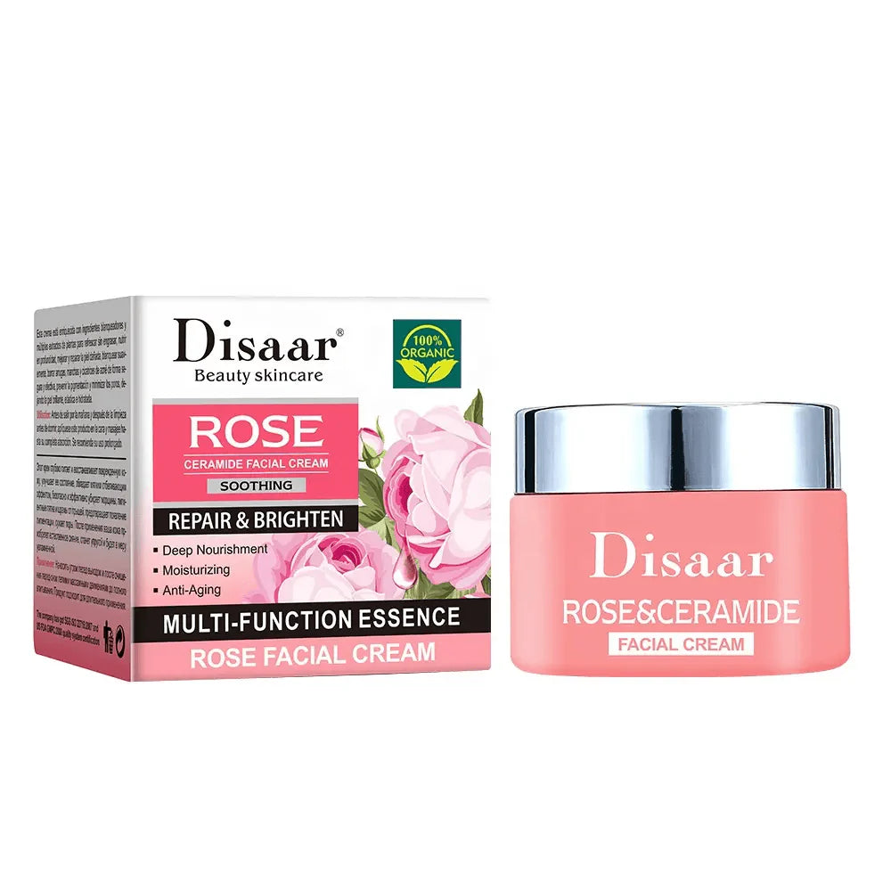 Disaar Rose Ceramide Repair and Brightening Facial Cream - 50g