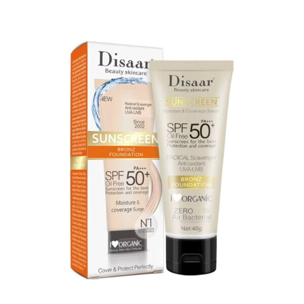 Disaar Sunscreen Foundation SPF 50+ PA+++