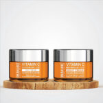 Dr Rashel Pack of 2 Vitamin C Brightening & Anti Aging Day And Night Cream