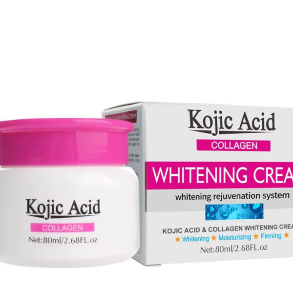 GUANJING Kojic Acid & Collagen Whitening Cream - Brightening Face Cream - 80ml
