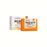 Sadoer Kojic Acid Whitening Soap - Brighten Skin, Fade Dark Spots- 100g