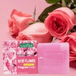 Sadoer Organic Rose Flower Fragrant Soap - 100g