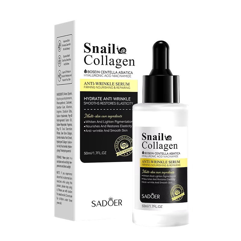 Sadoer Snail Collagen Anti Wrinkle Face Serum 50ml